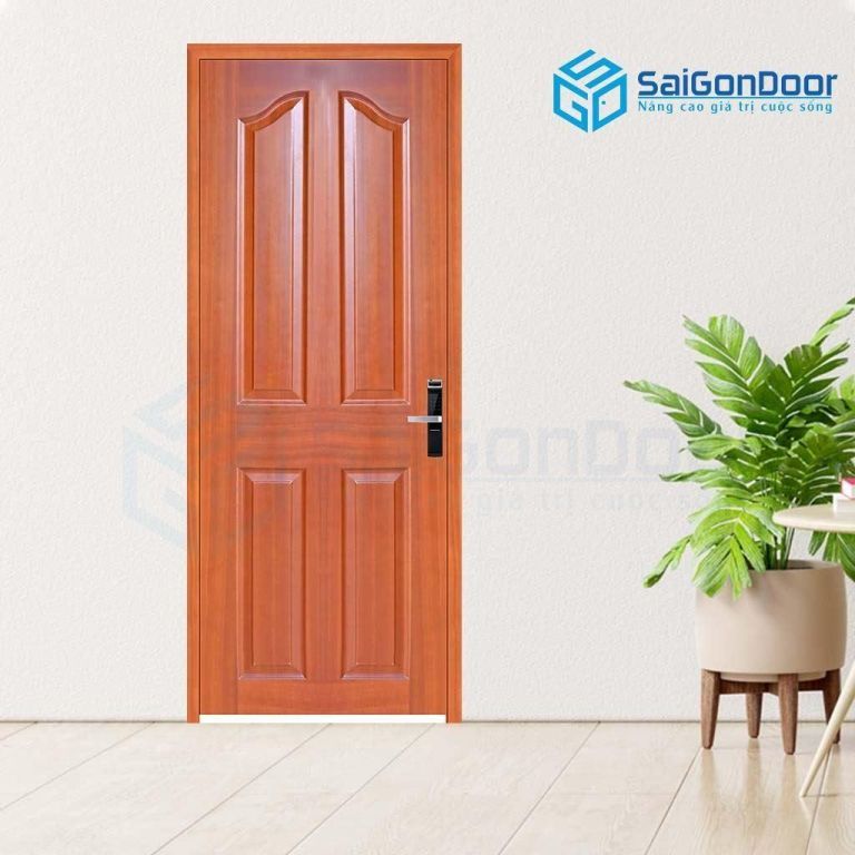 CỬA GỖ CAO CẤP SAIGONDOOR HDF Veneer 4A-sapele 5 Cửa gỗ cao cấp SaiGonDoor HDF Veneer 4A-sapele