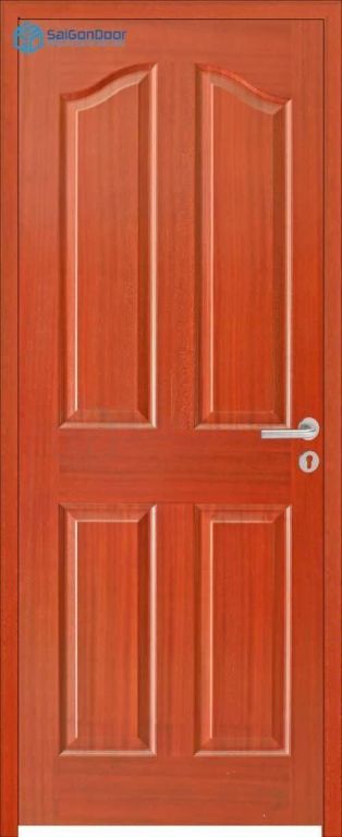 Cửa Gỗ Công Nghiệp HDF Veneer 4A-xoan dao 8 Cửa gỗ công nghiệp HDF Veneer 4A-xoa dao