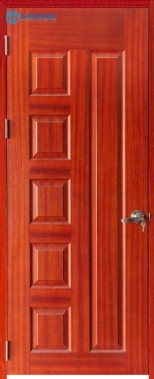 Cửa Gỗ Công Nghiệp HDF Veneer 6A Cam xe 16 Cửa gỗ công nghiệp HDF Veneer 6A Cam xe