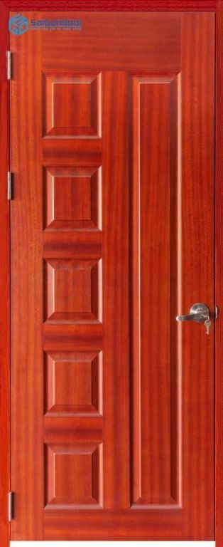 Cửa Gỗ Công Nghiệp HDF Veneer 6A Cam xe 9 Cửa gỗ công nghiệp HDF Veneer 6A Cam xe