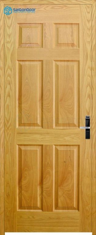 Cửa gỗ công nghiệp HDF Veneer 6A-ash (2)