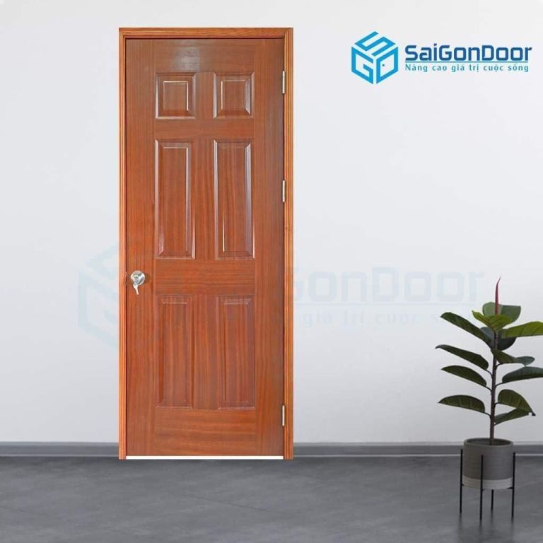 CỬA GỖ CAO CẤP SAIGONDOOR HDF Veneer 6A-xoan dao 5 Cửa gỗ cao cấp SaiGonDoor HDF Veneer 6A-xoan dao