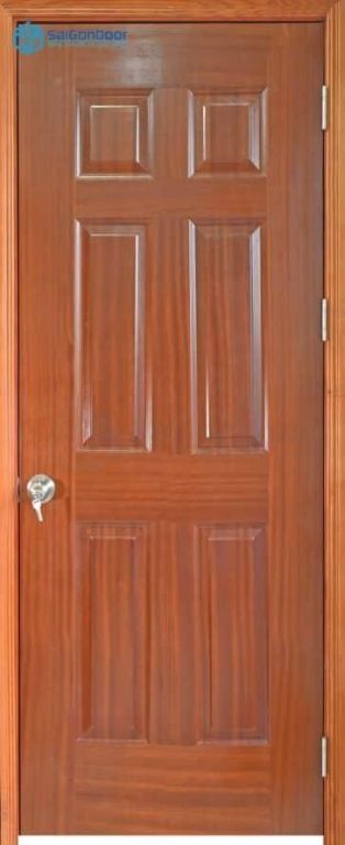 Cửa Gỗ Công Nghiệp HDF Veneer 6A-xoan dao 16 Cửa gỗ công nghiệp HDF Veneer 6A-xoan dao