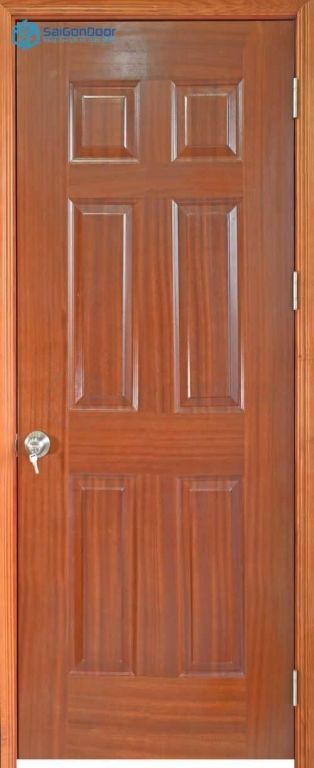 Cửa Gỗ Công Nghiệp HDF Veneer 6A-xoan dao 9 Cửa gỗ công nghiệp HDF Veneer 6A-xoan dao