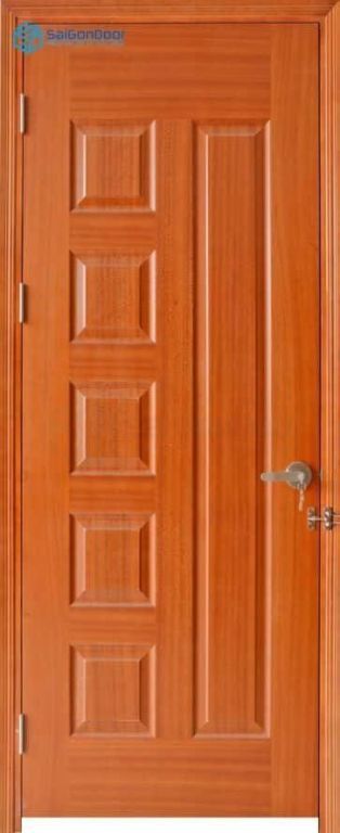 Cửa Gỗ Công Nghiệp HDF Veneer 6B-sapele 16 Cửa gỗ công nghiệp HDF Veneer 6B-sapele