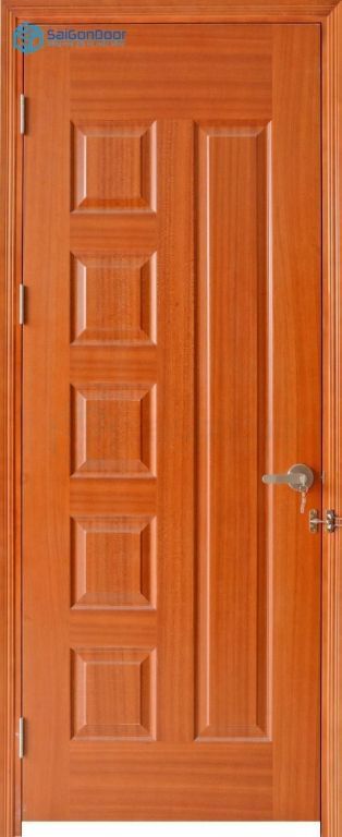 Cửa Gỗ Công Nghiệp HDF Veneer 6B-sapele 6 Cửa gỗ công nghiệp HDF Veneer 6B-sapele