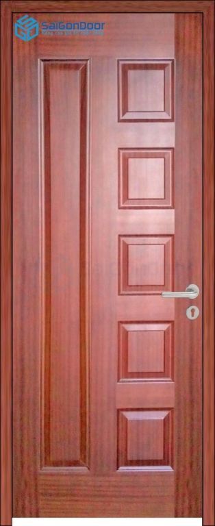 CỬA GỖ CAO CẤP SAIGONDOOR HDF Veneer 6B-cam xe (3) 7 Cửa gỗ cao cấp SaiGonDoor HDF Veneer 6B-cam xe (3)
