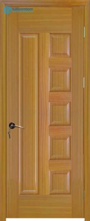 Cửa gỗ công nghiệp HDF Veneer 6B-sapele (3)