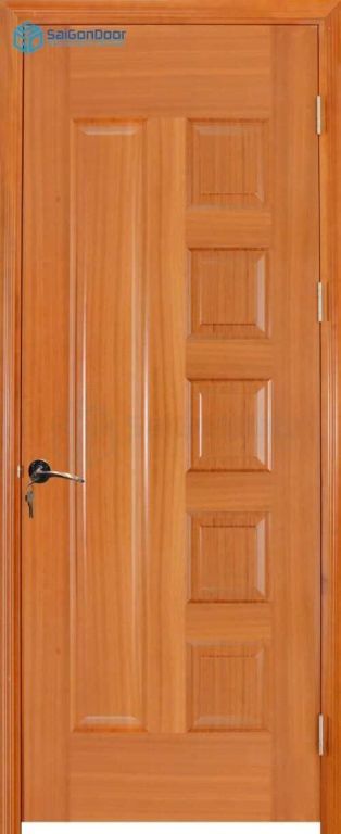 Cửa gỗ công nghiệp HDF Veneer 6B-sapele (4)