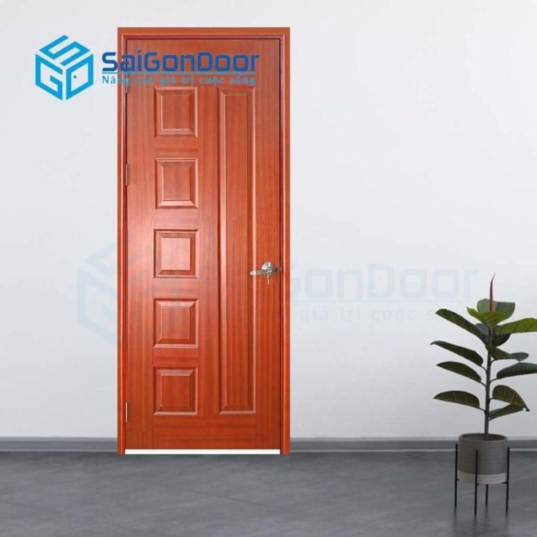 CỬA GỖ NHÀ TẮM SGD Cua go HDF Veneer 6B sapele 16 Cửa gỗ nhà tắm SGD Cua go HDF Veneer 6B sapele