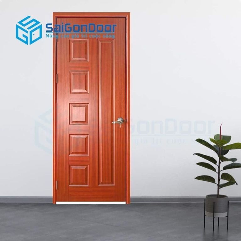 CỬA GỖ NHÀ TẮM SGD Cua go HDF Veneer 6B sapele 5 Cửa gỗ nhà tắm SGD Cua go HDF Veneer 6B sapele