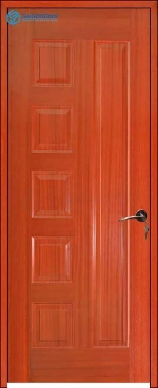 Cửa Gỗ Công Nghiệp HDF Veneer 6B-xoan dao 16 Cửa gỗ công nghiệp HDF Veneer 6B-xoan dao