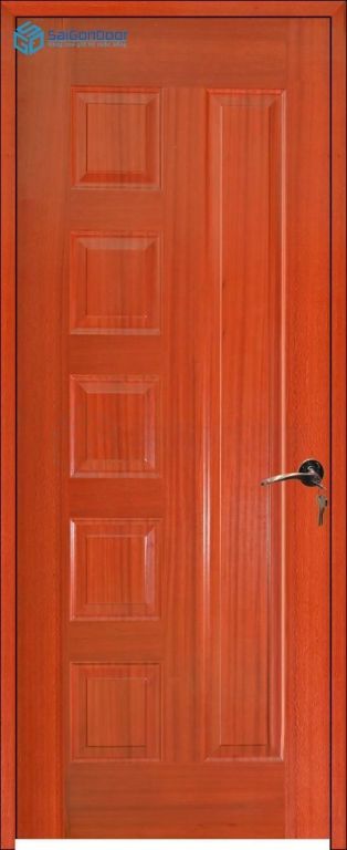 Cửa Gỗ Công Nghiệp HDF Veneer 6B-xoan dao 7 Cửa gỗ công nghiệp HDF Veneer 6B-xoa dao