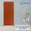 Cửa gỗ công nghiệp HDF Veneer 6B xoan dao