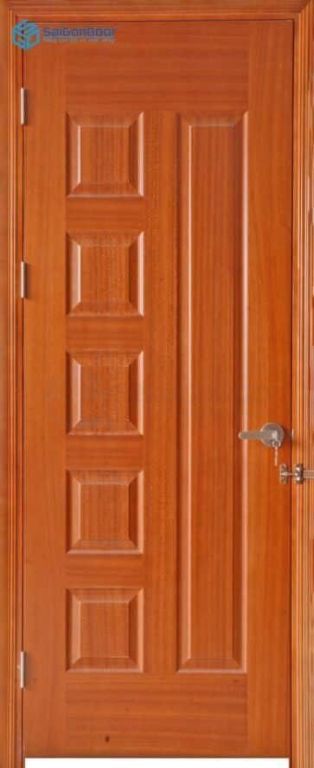 ទ្វារឈើ HDF VENEER 6B-xoan dao 10 Cửa gỗ công nghiệp HDF Veneer 6B-xoan dao