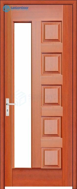 Cửa Gỗ Công Nghiệp HDF Veneer 6GL-Cam xe (3) 6 Cửa gỗ công nghiệp HDF Veneer 6GL-Cam xe (3)