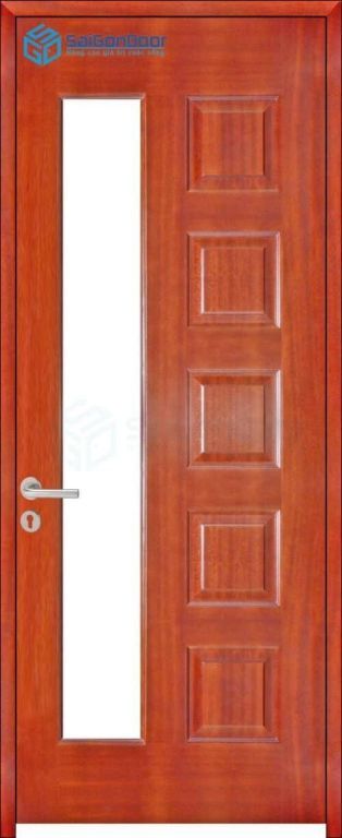 CỬA GỖ CAO CẤP SAIGONDOOR HDF Veneer 6GL-Cam xe (8) 9 Cửa gỗ cao cấp SaiGonDoor HDF Veneer 6GL-Cam xe (8)