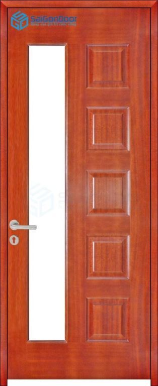 CỬA GỖ CAO CẤP SAIGONDOOR HDF Veneer 6GL-Cam xe (8) 7 Cửa gỗ cao cấp SaiGonDoor HDF Veneer 6GL-Cam xe (8)