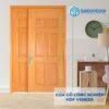 Cửa Gỗ Công Nghiệp HDF Veneer 9A-oak soi 3 Cửa gỗ công nghiệp HDF Veneer 9A-oak soi