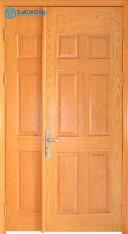 Cửa Gỗ Công Nghiệp HDF Veneer 9A-oak soi 9 Cửa gỗ công nghiệp HDF Veneer 9A-oak soi
