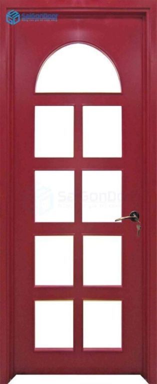 CỬA GỖ CÔNG NGHIỆP MDF VENEER P1G9 mau do 16 Cửa gỗ công nghiệp MDF Veneer P1G9 mau do
