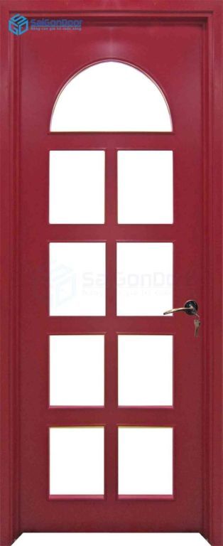 CỬA GỖ CÔNG NGHIỆP MDF VENEER P1G9 mau do 6 Cửa gỗ công nghiệp MDF Veneer P1G9 mau do