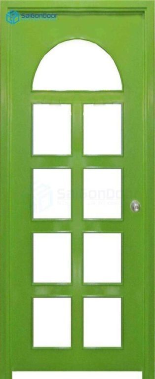 CỬA GỖ CÔNG NGHIỆP MDF VENEER P1G9 xanh la 16 Cửa gỗ công nghiệp MDF Veneer P1G9 xanh la