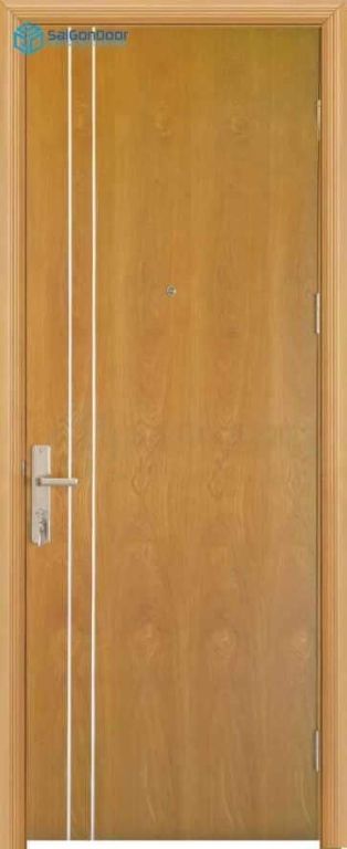 Cửa gỗ công nghiệp MDF Veneer P1R2 soi (2)