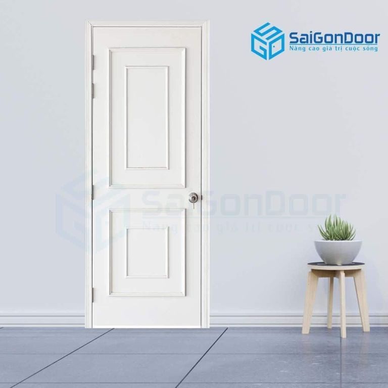 CỬA GỖ CAO CẤP SAIGONDOOR MDF Veneer PN4-C1 5 Cửa gỗ cao cấp SaiGonDoor MDF Veneer PN4-C1
