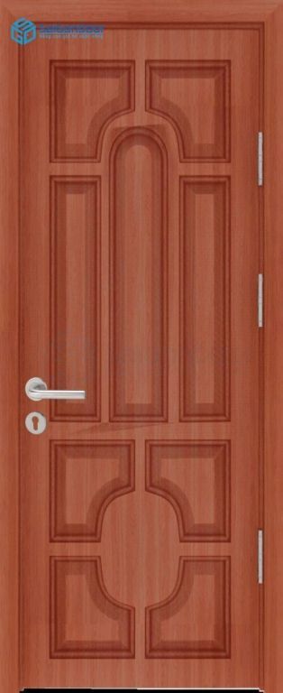 Cửa gỗ công nghiệp HDF Veneer 018 teak (1)