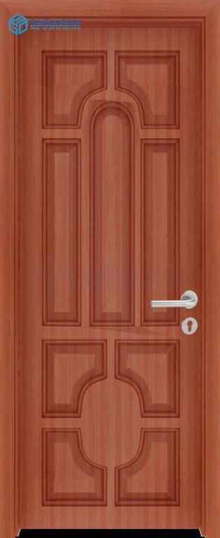 Cửa Gỗ Công Nghiệp HDF Veneer 018 teak (2) 6 Cửa gỗ công nghiệp HDF Veneer 018 teak (2)