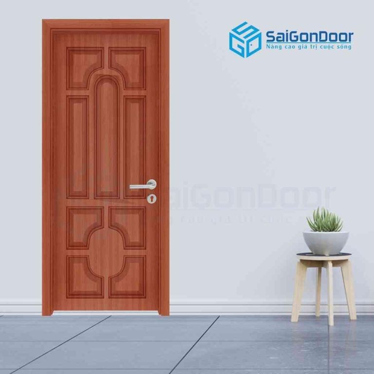 Cửa Gỗ Công Nghiệp HDF Veneer 018 teak (2) 5 Cửa gỗ công nghiệp HDF Veneer 018 teak (2)