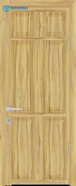 Cửa Gỗ Công Nghiệp HDF Veneer 6A soi (1) 16 Cửa gỗ công nghiệp HDF Veneer 6A soi (1)