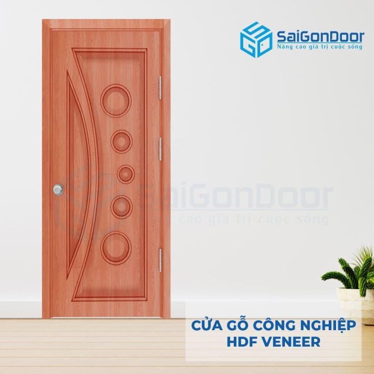 Cửa Gỗ Công Nghiệp HDF Veneer SGD 1K Xoan dao (1) 5 Cửa gỗ công nghiệp HDF Veneer SGD 1K Xoan dao (1)