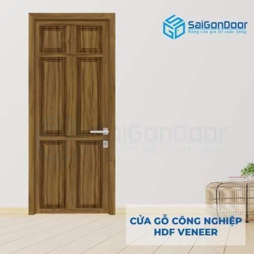 Cửa gỗ công nghiệp HDF Veneer SGD 6A oc cho (2)