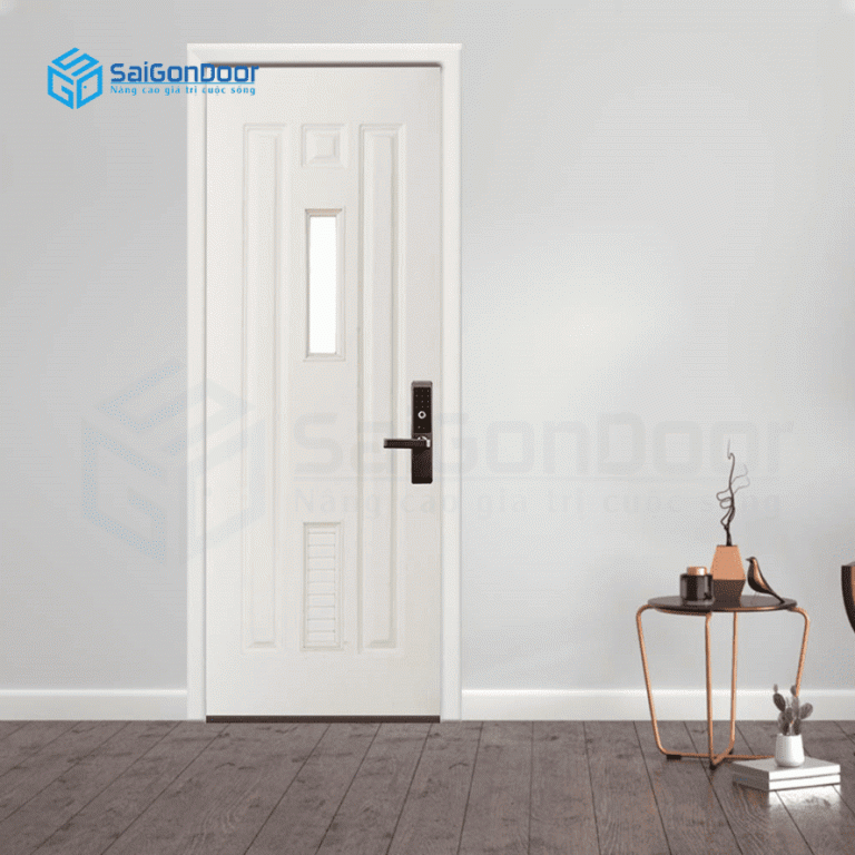 Cửa nhựa Hàn Quốc kết hợp ô kính Cửa nhựa Hàn Quốc kết hợp ô kính