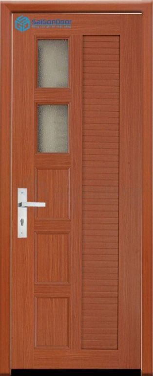 CỬA NHỰA PHÒNG NGỦ PN Cua nhua gia go Dai Loan YO-24 12 Cửa nhựa phòng ngủ PN Cua nhua gia go Dai Loan YO-24