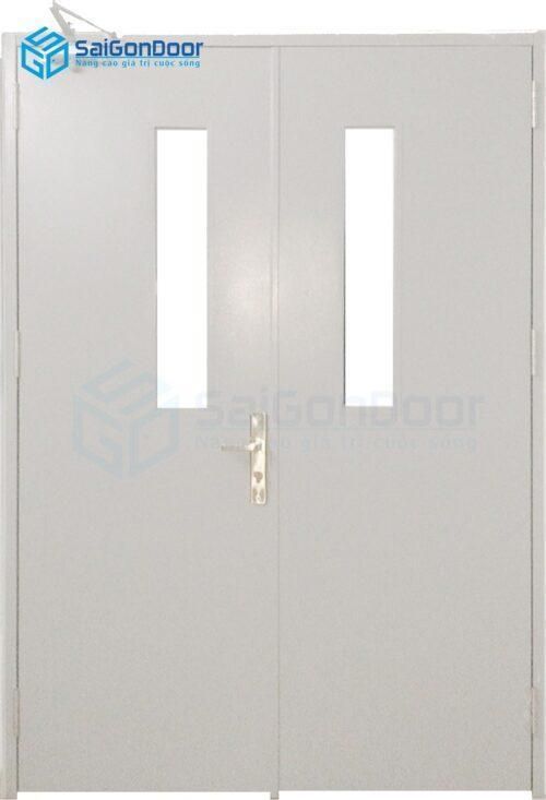Cửa Thép Chống Cháy TCC Cua thep chong chay 2P1G2 10 Cửa thép chống cháy TCC Cua thep chong chay 2P1G2