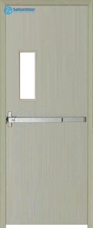Cửa Thép Chống Cháy TCC P1G1 xam thanh thoat hiem 17 Cửa thép chống cháy TCC P1G1 xam thanh thoat hiem
