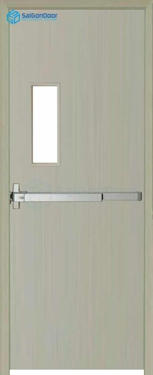 Cửa Thép Chống Cháy TCC P1G1 xam thanh thoat hiem 8 Cửa thép chống cháy TCC P1G1 xam thanh thoat hiem