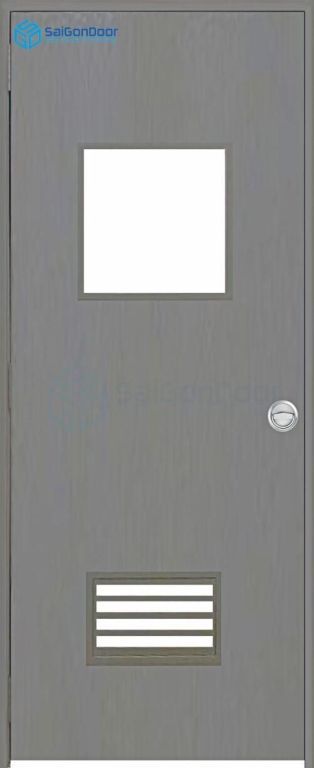 Cửa Thép Chống Cháy TCC P1GL 10 Cửa thép chống cháy TCC P1GL