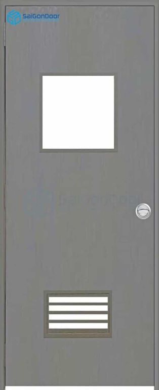 Cửa Thép Chống Cháy TCC P1GL 8 Cửa thép chống cháy TCC P1GL