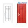 Cửa thép vân gỗ SGD GS1H19 3 Cửa thép vân gỗ SGD GS1H19