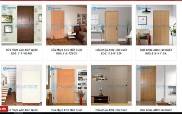 Mẫu cửa phòng ngủ nhựa Hàn Quốc mới nhất 2021 Mẫu cửa phòng ngủ nhựa Hàn Quốc mới nhất 2021