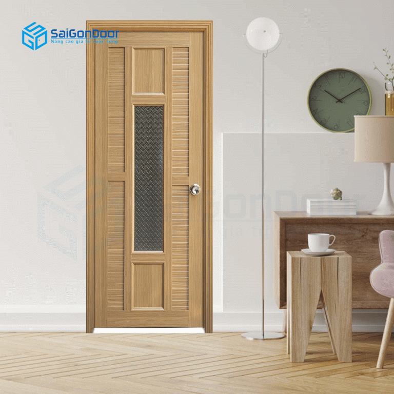 CỬA NHỰA PHÒNG NGỦ PN SGD TW6 D 6 Cửa nhựa phòng ngủ PN SGD TW6 D