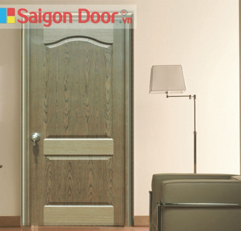Mẫu cửa đi thông phòng bằng gỗ HDF Mẫu cửa đi thông phòng bằng gỗ HDF