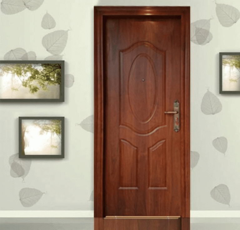 Mẫu cửa thép vân gỗ đẹp Mẫu cửa thép vân gỗ đẹp