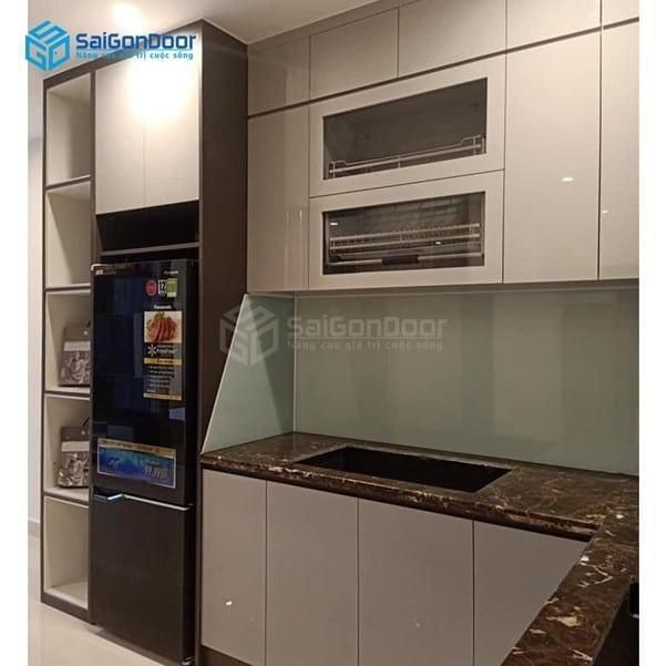 Tủ bếp nhựa có nhiều ưu điểm vượt trội Tủ bếp nhựa có nhiều ưu điểm vượt trội