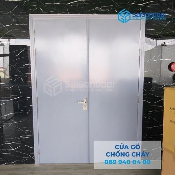 Cửa gỗ chống cháy 120 phút Cửa gỗ chống cháy 120 phút