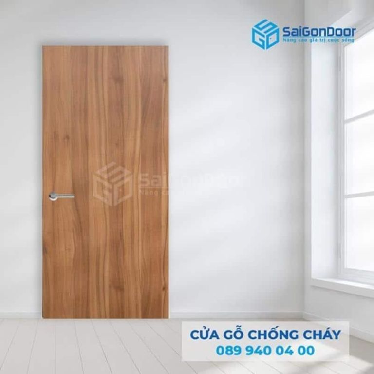 Cửa gỗ chống cháy 120 phút chất lượng Cửa gỗ chống cháy 120 phút chất lượng